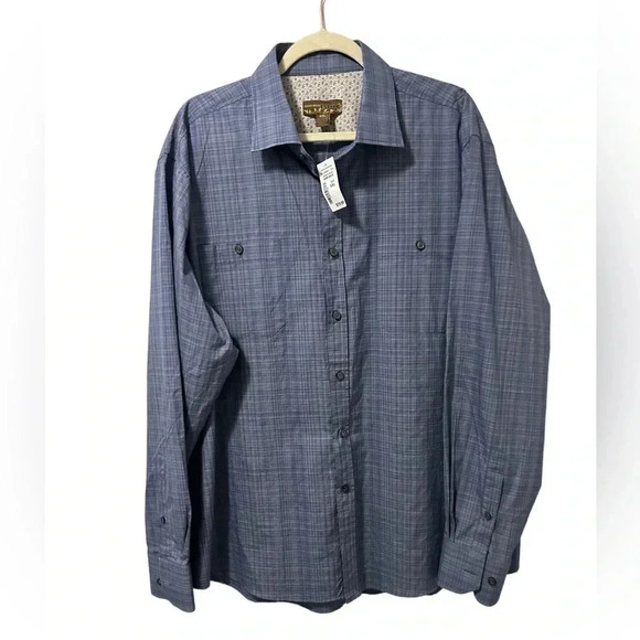 Men’s Pronto Uomo Button Down Flip Cuff Shirt. Size 2XL. New with tags - Picture 1 of 10